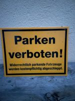 Parken verboten ! Kunststoffschild Bayern - Zirndorf Vorschau