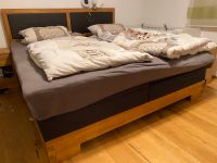 Boxspringbett/Schlafzimmer Eiche Massiv 200x 200cm Bayern - Oberbergkirchen Vorschau