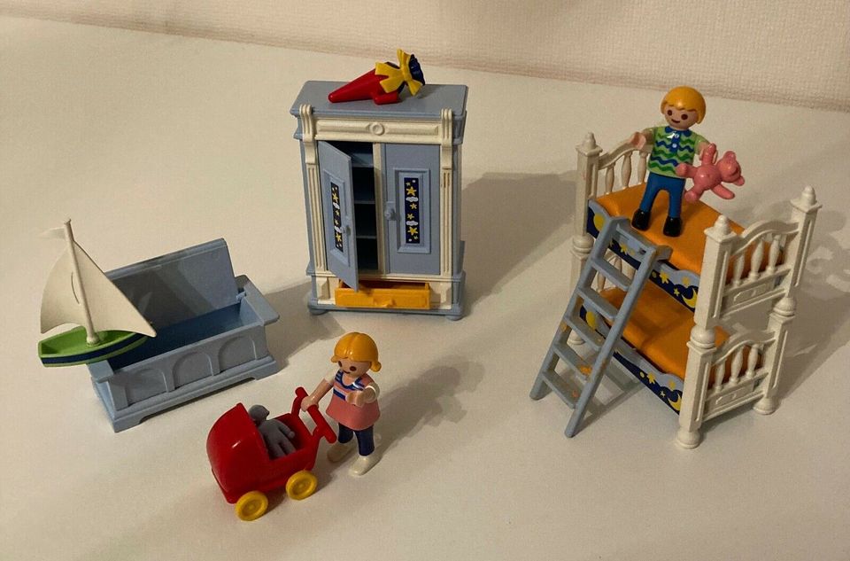 Playmobil Nostalgie Kinderzimmer mit Stockbetten 5328 in Altenlingen