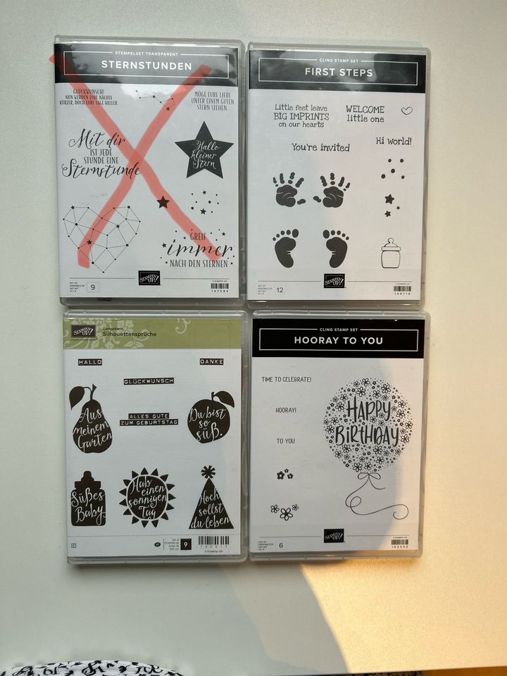 Stampin Up Stempelsets je 10-15 EUR in Neuenkirchen (Altes Land)