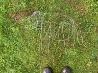 Drahtfigur Garten Drahtgeflecht Wuchshilfe Elefant Bayern - Bruck Vorschau