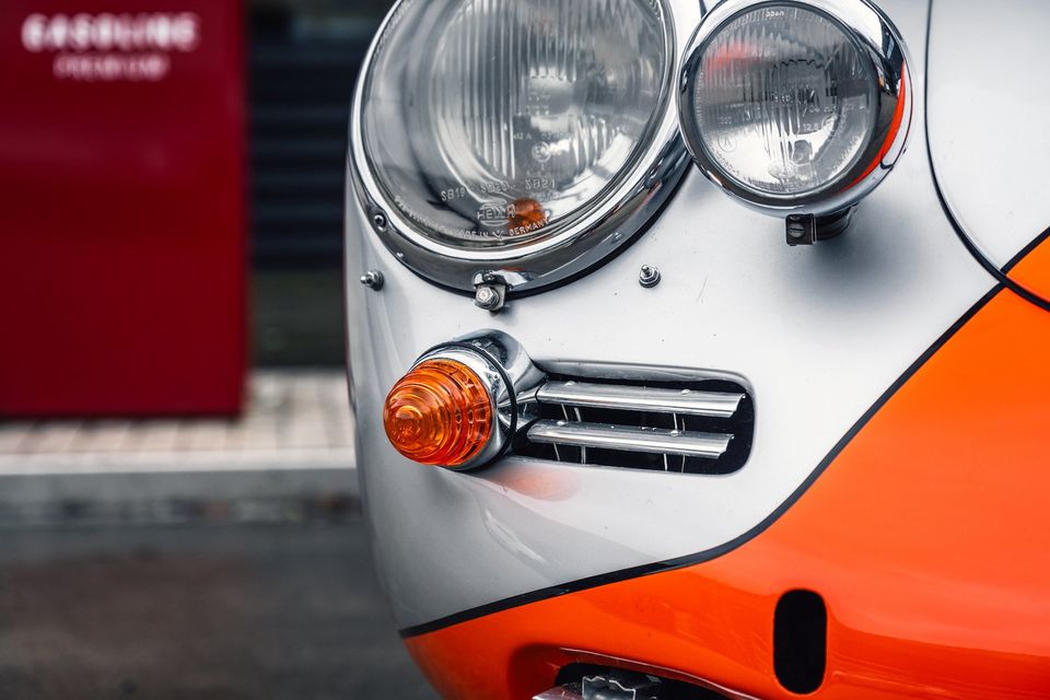 Porsche 356 C Rally Super 90 motor in Weeze