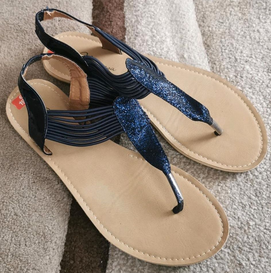 Siemes Charmosa Flip Flop Gr. 42 blau neu unbenutzt in Bad Kreuznach