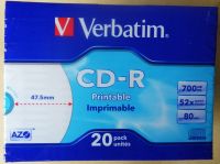 Verbatim  CD - R - 20 Stück - 700 MB - 52 Speed - 80 min . - NEU Berlin - Neukölln Vorschau