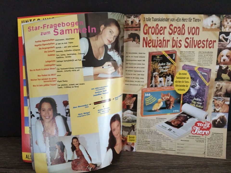 Unter Uns Fernsehserie Magazin Zeitschrift Zeitung 12 / 1995 in Petersberg