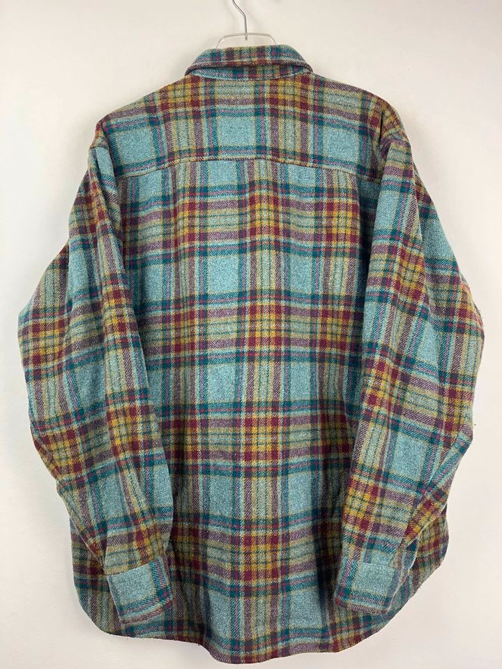Vintage Crazy Pattern Baumwoll Hemd - Retro Shirt - 90s - Gr. XL in Neuenhaus
