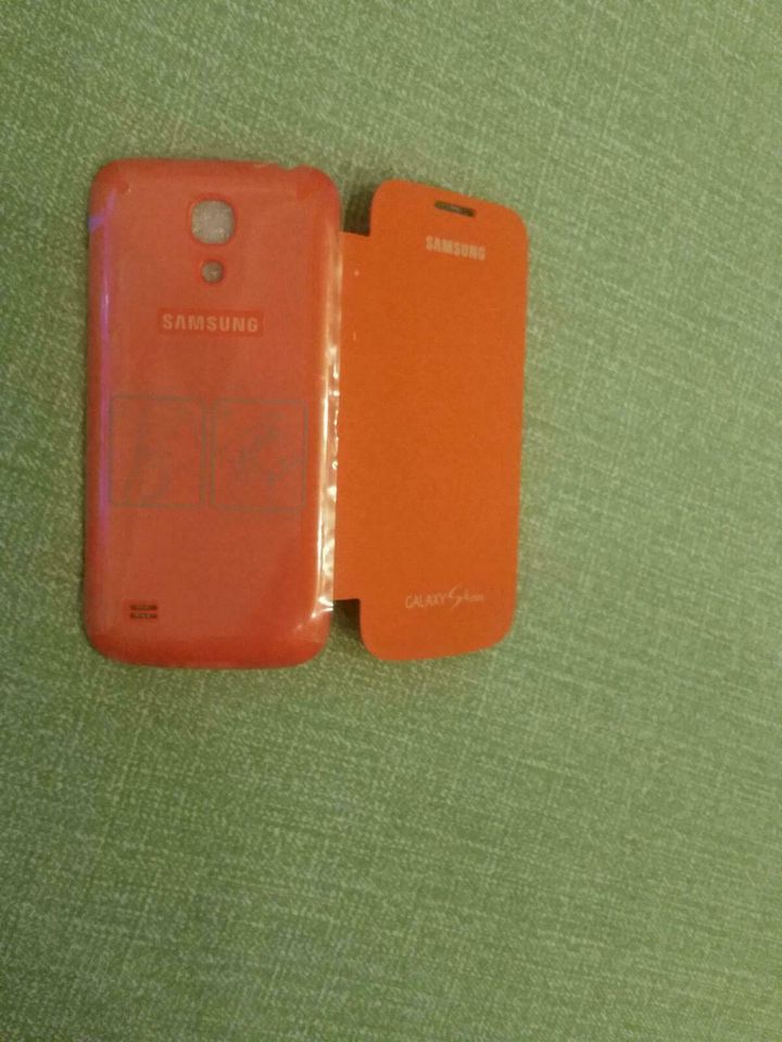 Hüllen Handy Samsung S4 Mini Farbe orange in Rosenberg