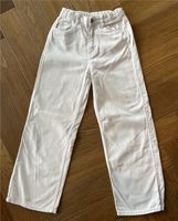 Jeans, Gr. 140, wide, high waist, H&M, hellbeige, Mädchen Bayern - Ergolding Vorschau