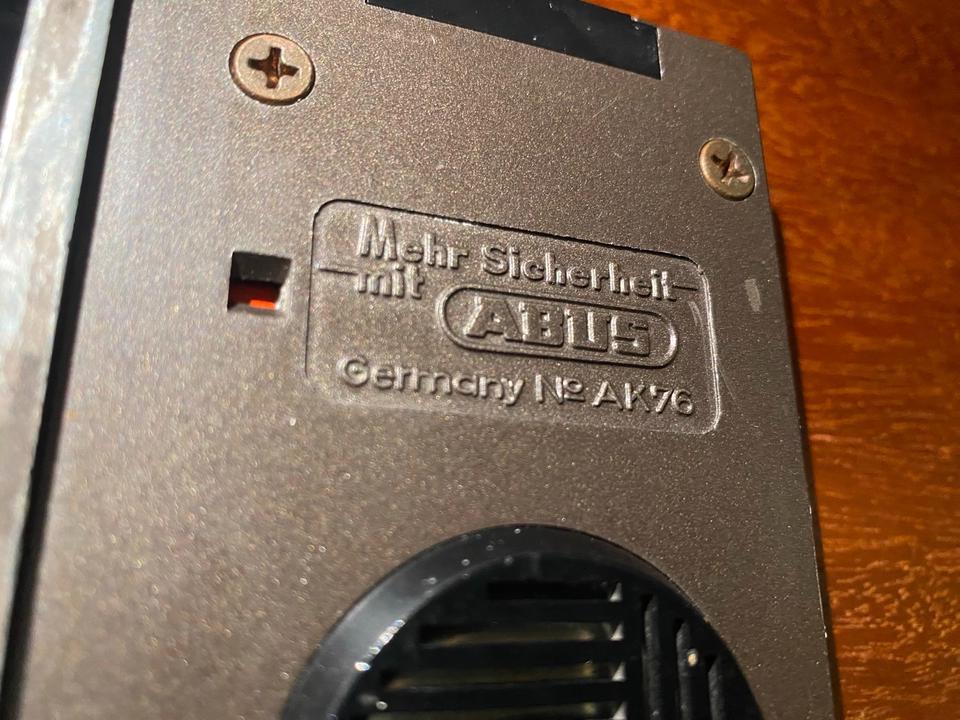 SUCHE Alarm AK 76 Abus Sicherheit Türschloss Kette Türkette in Pulheim
