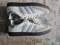 Adidas Samba blau weiß Größe 39 ⅓ Bayern - Regensburg Vorschau