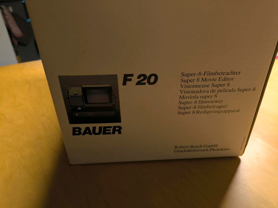 Super 8 Bauer F20 Filmbetrachter in Kiel