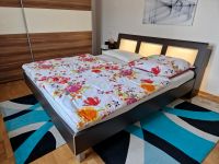 Doppel Bett 180x200cm Schlafzimmer, dunkelbraun, mit 2 Matratzen Bayern - Eggenfelden Vorschau