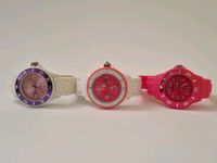 3 Armbanduhr analog Mädchen Kinder weiß pink rosa lila Ice Watch Hessen - Heringen (Werra) Vorschau