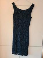 Festliches, figurbetontes Kleid mit Pailetten, dunkelblau, Gr. 36 Bayern - Durach Vorschau