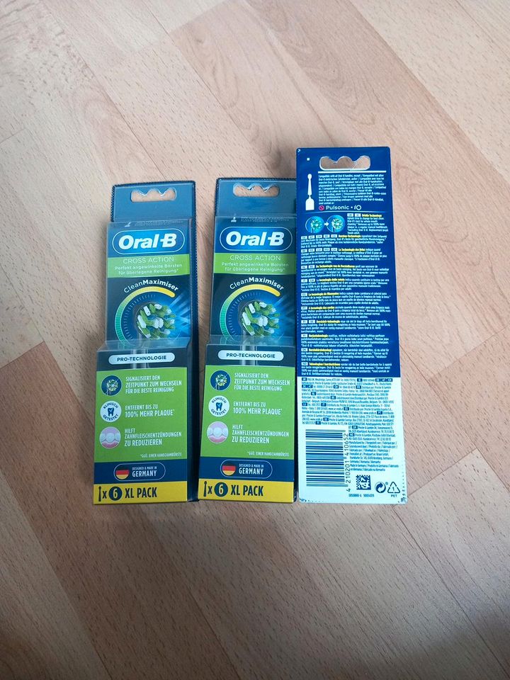 Black Oral-B CrossAction CleanMaximiser Aufsteckbürsten 6 Stück in  Frankfurt am Main - Bockenheim | eBay Kleinanzeigen ist jetzt Kleinanzeigen