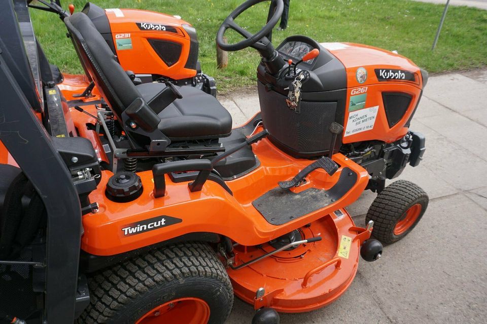 Kubota G231-HD/LD - G261-HD/LD Rasentraktor, Aufsitzmäher in Kreischa