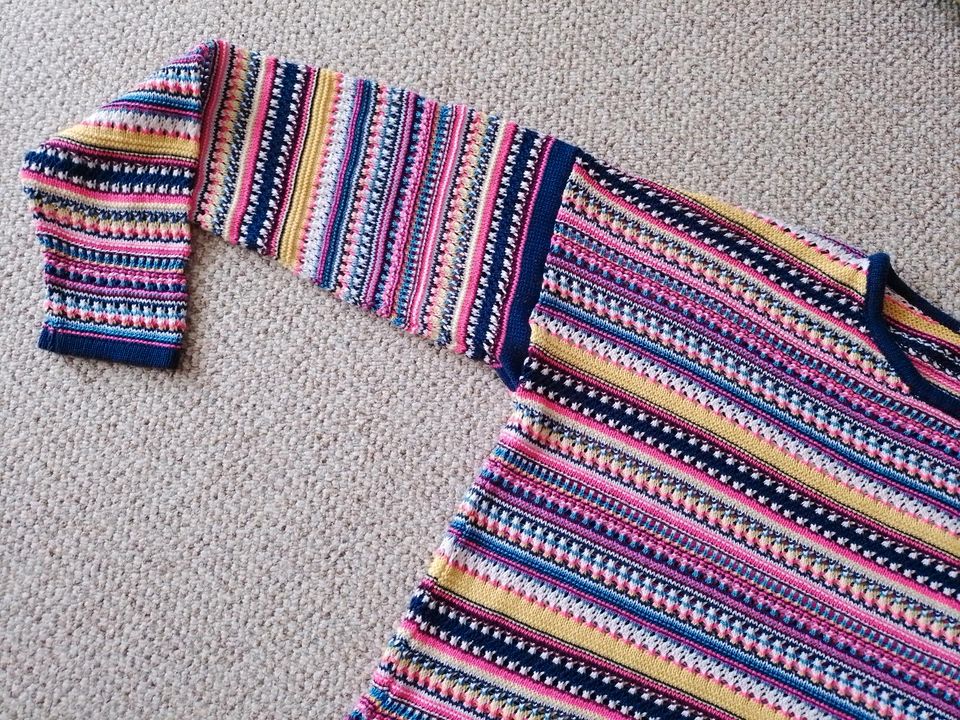 Strickpullover farbenfroh, sportlich, Kombiteil in Oppach