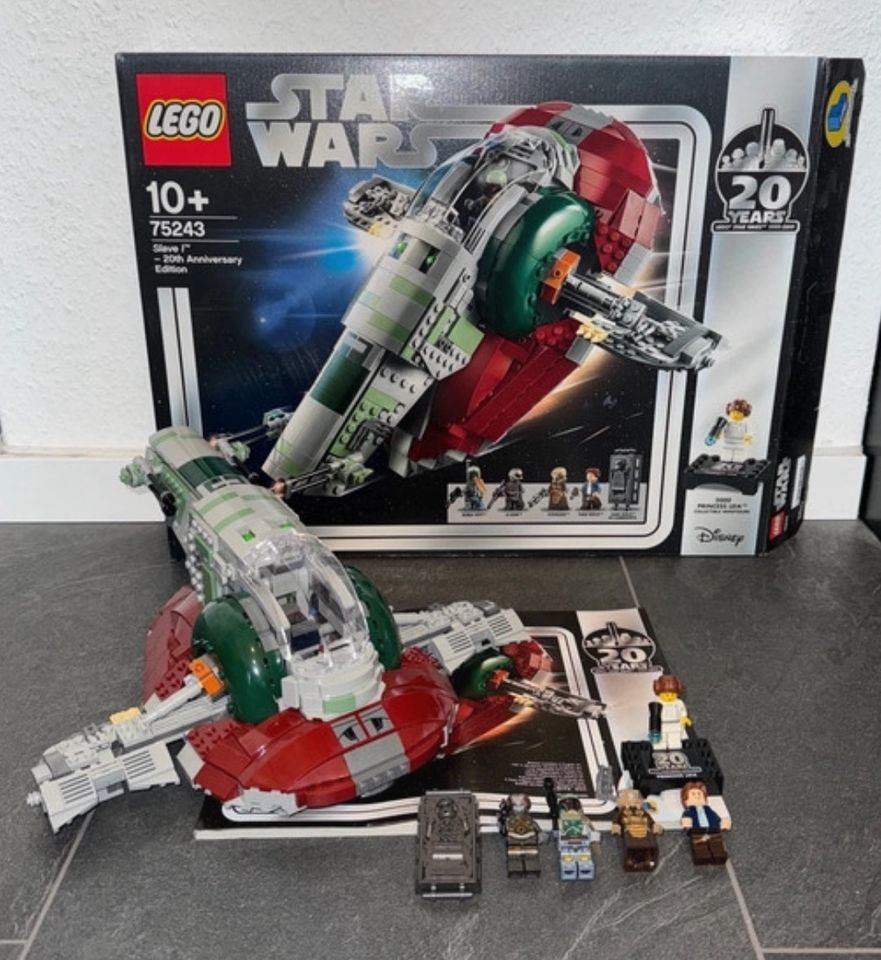 Lego Star Wars Slave I 75243 - 20th mit Karton / BA vollständig in Coppenbrügge