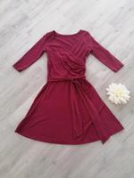 Damen Wickelkleid Kleid Wickel Marke Qiero 38 rot weinrot Strech Bayern - Mühldorf a.Inn Vorschau
