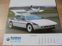 BMW Klassiker Oldtimer Autos Kalender  327 328 M1 507 Dixi 501 99 Hessen - Haina Vorschau