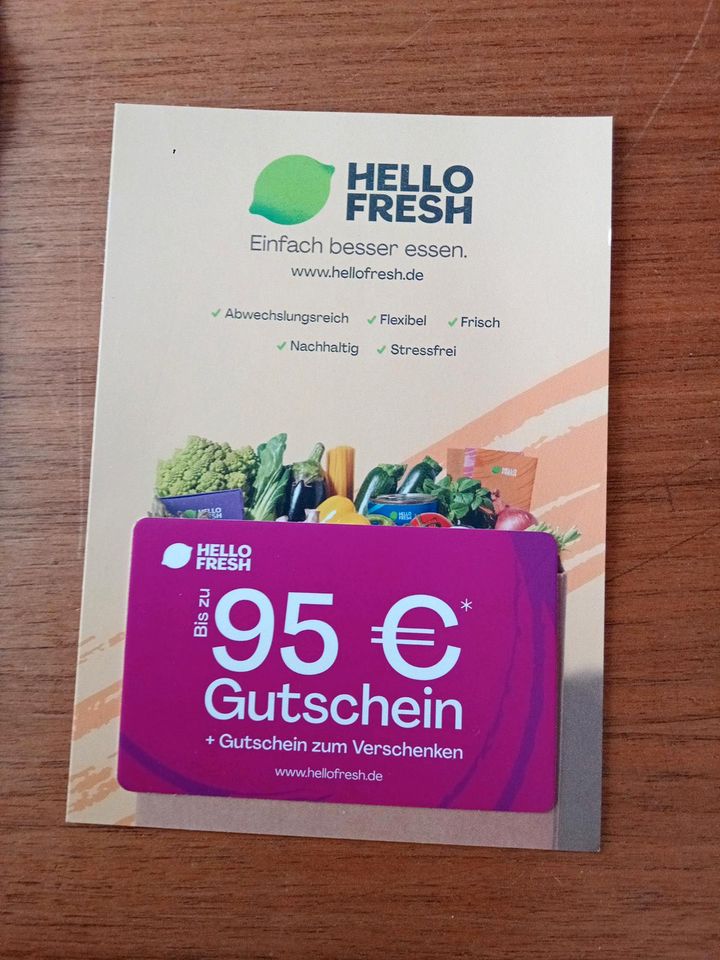 HelloFresh 95 € Gutschein in Plauen