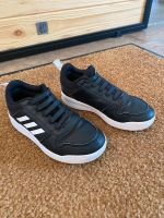 Sneaker Adidas Gr 29 schwarz mit weißen Streifen inkl Versand Thüringen - Stotternheim Vorschau