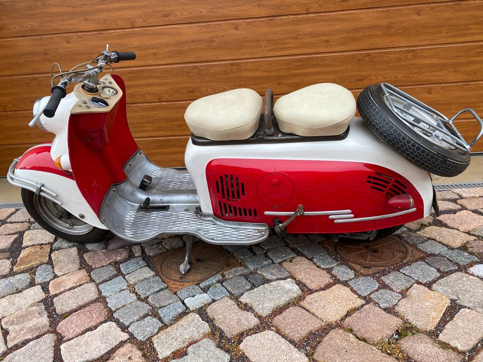 Berliner Roller SR59 Bj. 1960 SR 59 Vespa Berlin Motorroller in Magdeburg