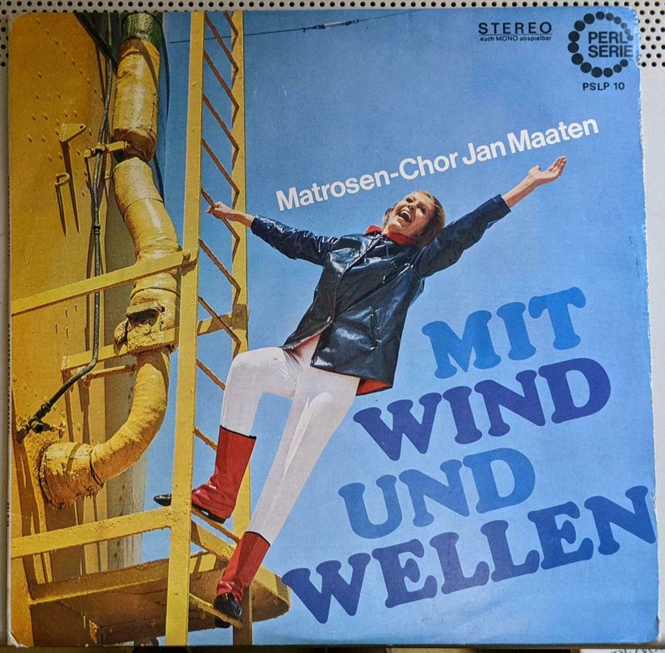 LP 400M1. "Mit Wind und Wellen" "Matrosen Chor Jan Maaten" in Langenfeld Eifel