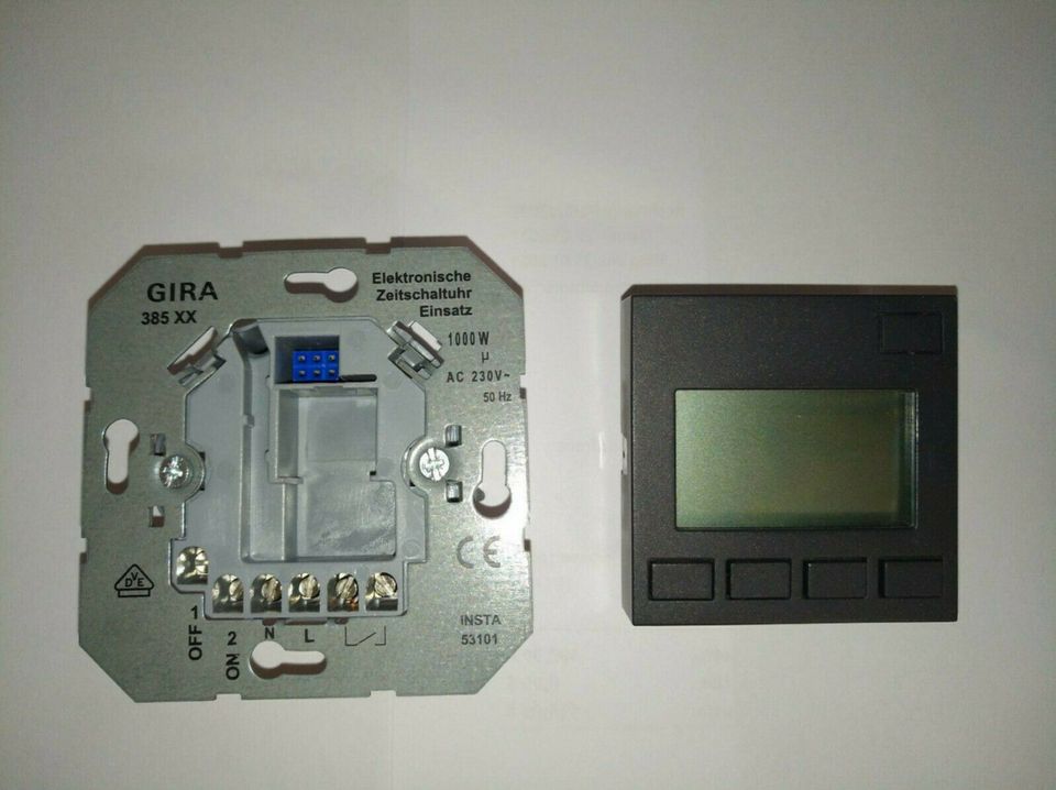 ⭐ Gira Elektronische Zeitschaltuhr 117528 - anthrazit ⭐ in Gebhardshain