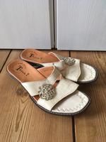 Think! Sandalette mit Absatz, cremefarben Brandenburg - Potsdam Vorschau
