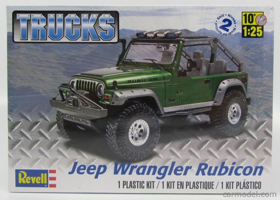 Modellbausatz Revell Jeep Wrangler Rubicon in Dienstweiler