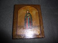 antikes kleines Heiligenbild Öl auf Holz 19.Jhdt Nordrhein-Westfalen - Rüthen Vorschau