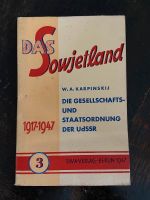 Das Sowjetland, Staat und Gesellschaftsordnung der UdSSR 1947 Neuhausen-Nymphenburg - Neuhausen Vorschau