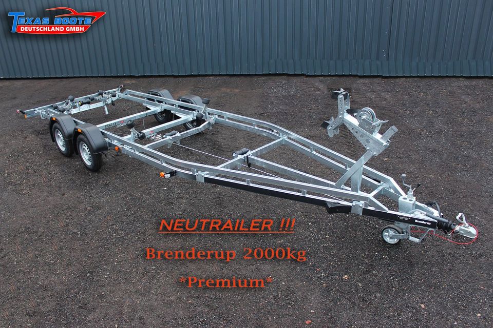 Bootstrailer Brenderup 2500 kg in Waren (Müritz)