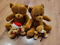 Plüsch Teddybären, 4 Stück, braun,Weihnachtsmütze, Lindt Nordrhein-Westfalen - Kürten Vorschau