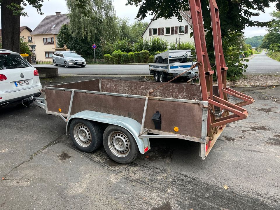 Baumaschinentransporter Baggertransporter Tieflader Tüv neu in Borchen