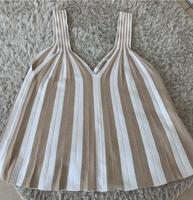 Schickes Top S.oliver beige weiß mit goldenem Schimmer Größe 42 Rheinland-Pfalz - Wassenach Vorschau