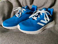 Sportschuh Hallenschuh  Adidas in blau Größe 39 1/3 neuwertig Niedersachsen - Lamspringe Vorschau