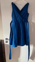 Kleid Esprit Collection Wickelkleid Mini Sommerkleid blau Düsseldorf - Düsseltal Vorschau