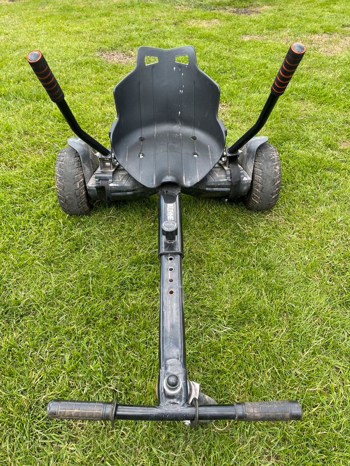Blue Wheel Hoverboard mit Hoverkart, Sitz, Anhöngerstange in Dittweiler