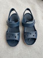 Crocs Badeschuhe Dunkelblau Größe 34-35 (J3) Baden-Württemberg - Mannheim Vorschau