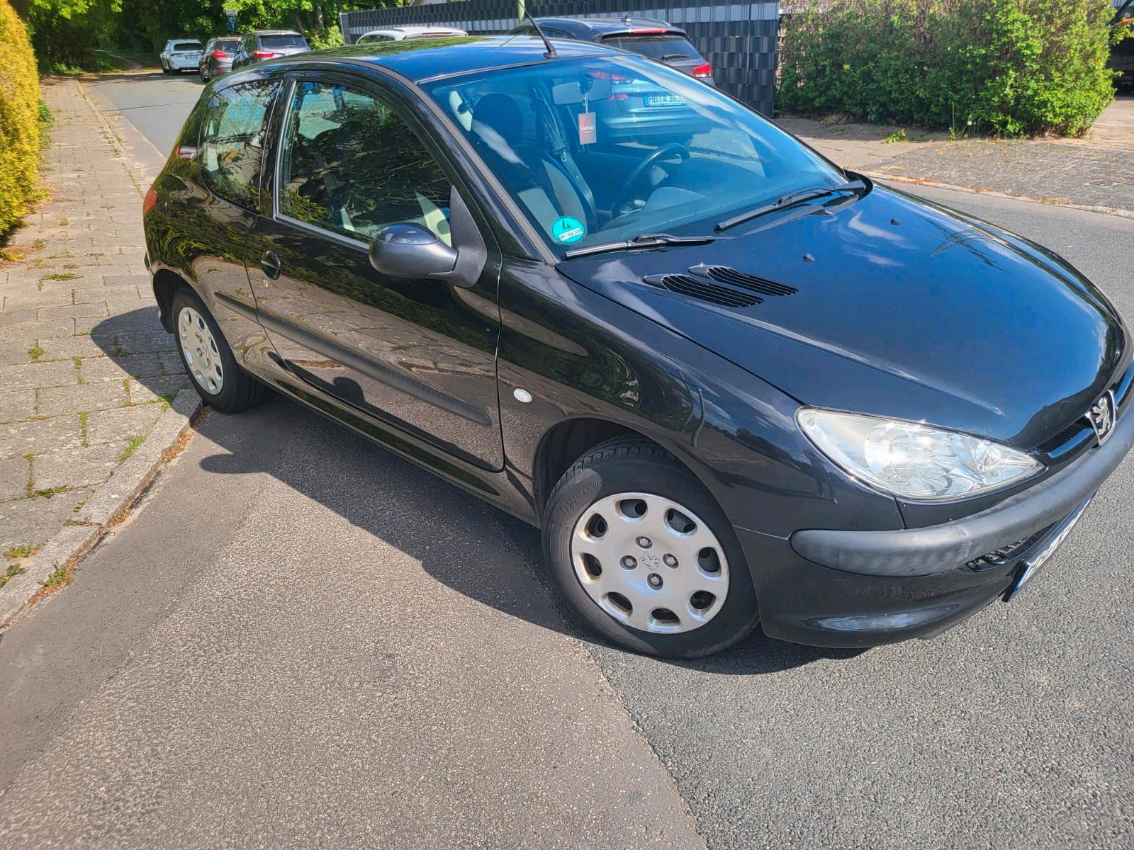 Abbildung des Autos Peugeot 206