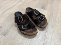 Birkenstock Schuhe Wildleder // schwarz, Arizona, 40, Sandalen Bayern - Ampfing Vorschau