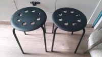 2 Ikea Hocker Marius Schwarz Duisburg - Duisburg-Mitte Vorschau