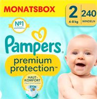 Pampers Baby Größe 2 (4-8kg) Premium Protection, 240 stk Niedersachsen - Wilhelmshaven Vorschau