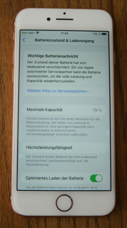 Apple iPhone 8, 64 GB, Gold in Bad Sobernheim