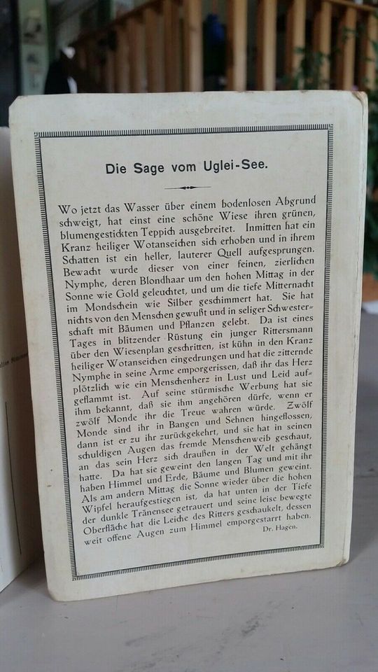 Leporello Holst.Schweiz Uglei-See histor. Postkarten+Sage von1920 in Heilbronn