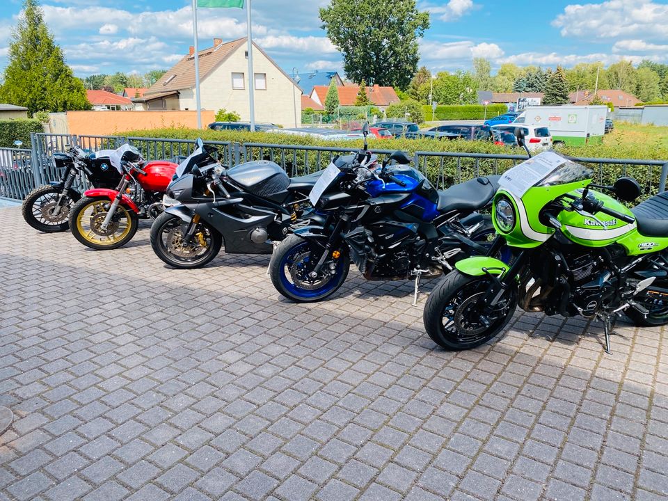 MOTORRAD VERKAUF 150 FZG IN AUSSTELLUNG Suzuki BMW HARLEY +++ in Cottbus