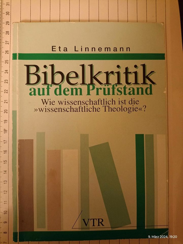 Bibelkritik auf dem Prüfstand. Eta Linnemann in Dresden