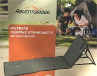 Adventuridge faltbare Camping Strandmatte mit Rückenlehne 53x53 Sachsen-Anhalt - Halle Vorschau